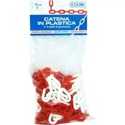 Rechtstreeks Van De Fabrikant CATENA SEGNALETICA. Modello PLT BIANCO/ROSSO D.MM 8 ML 5
