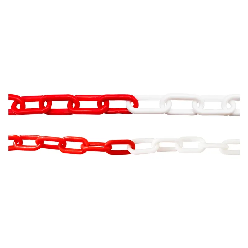 CATENA SEGNALETICA BICOLORE bianca / rossa - Ø mm. 8 x 50 x 26 x mt.5. Modello bianca / rossa - Ø mm. 8 x 50 x 26 x mt.5 Merkproduct