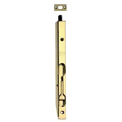 CATENACCIO INCASSO LEGNO A LEVA PESANTI. Modello ACCIAIO OTTONATO MM 16X13 CM 30 Tijdelijk Beschikbaar