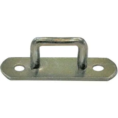 CAVALLOTTO FISSO RETTANGOLARE 926. Modello ZINCATO GIALLO S.MM 5,0 MM 25X 15 Lage Prijs