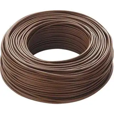 Beste Prijs CAVO ELETTRICO UNIPOLARE FS17. Modello RAME/PVC MARRONE N°XMMQ 1X1,5 CF=MT 100
