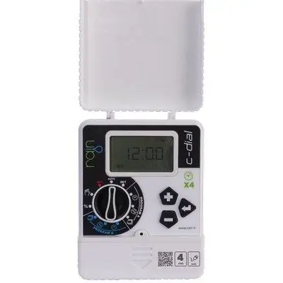 Speciale Aanbieding CENTRALINA IRRIGAZIONE C-DIAL INTERNO RAIN. Modello ZONE 4 VOLT 220/24 TRASF ESTERNO