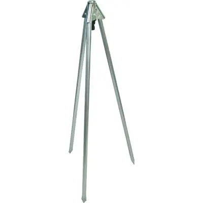 BASE TRIPODE X IRRIGATORE. Modello ACCIAIO ZINCATO 1/2F+ INNESTO RAPIDO H.CM 80 Laatste Versie