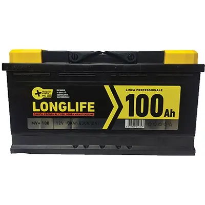 BATTERIA AUTO MODULO VALORE +. Modello AH 100 DX SPUNTO 810A MM 353X175 H.MM 190 Speciale Aanbieding