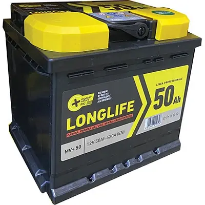 BATTERIA AUTO MODULO VALORE +. Modello AH 50 DX SPUNTO 420A MM 207X175 H.MM 190 Beperkt Aanbod