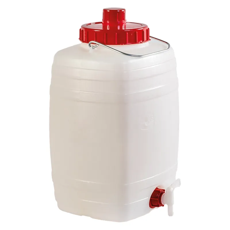 Gereduceerde Prijs BIDONE PER ALIMENTI ‘DEMETRA‘ Lt. 20 - cm 30 x 27 x h.42 (lxpxh) manico ferro
