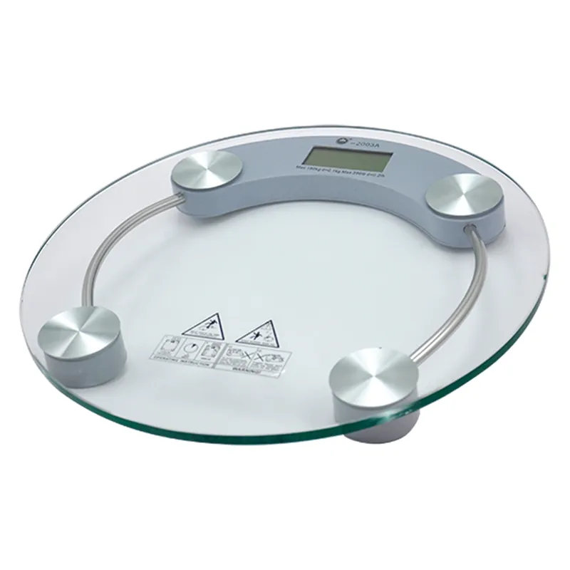 BILANCIA PESAPERSONE DIGITALE portata 180 kg - Ø 33 cm Veilige Betaling