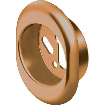 BOCCHETTA ANTISTRAPPO DEFENDER MRM500 DISEC. Modello OTTONE BRONZATO I.MM 38/31 D.MM 50 H.MM 15 Uitverkoop