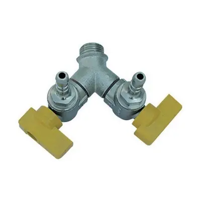 BOLLA MASCHIO 2 RUBINETTI A SQUADRA. Misura 1/2 x 0,8 Gpl DN 15 Nu Kopen