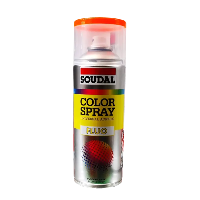 BOMBOLETTA SPRAY FLUORESCENTE SOUDAL. Modello BOMBOLETTA SPRAY FLUORESCENTE SOUDAL 400 ml - Verde Snelle Levering