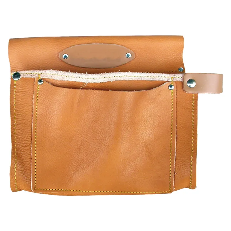 Op = Op BORSA CARPENTIERE CUOIO/FIORE 2 tasche
