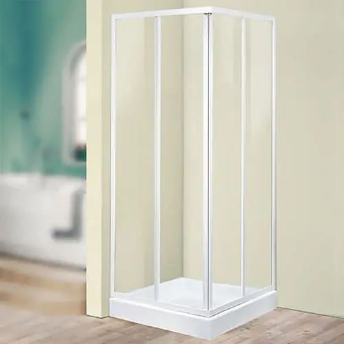 BOX DOCCIA 2 LATI TRIS LUX ACRILICO. Misura cm 79-89 Nu Kopen