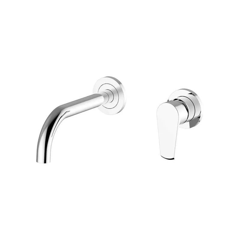 Tijdelijk Beschikbaar Batteria Lavabo Incasso a Parete Velvet Cromo con Piletta Click Clack