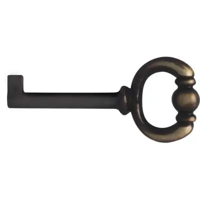 Veilige Betaling CHIAVE MOBILI H/1220. Modello ZAMA BRONZO SFUMATO MM 74