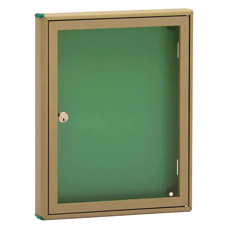 BACHECA PORTA AVVISI 1 FOGLIO cm 29x5x h.37 - bronzo Seizoensaanbieding