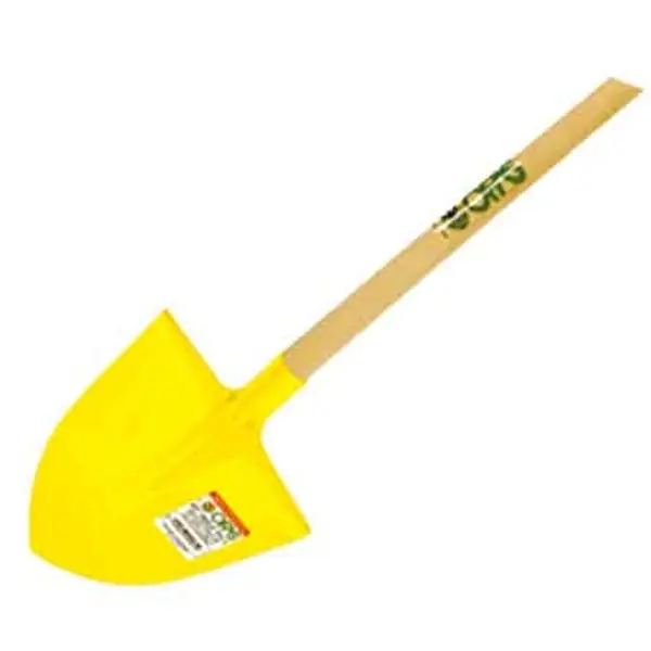 BADILE A PUNTA IN ALLUMINIO C/MANICO N° 0 (300x300 mm) - 1,00 kg Finale Uitverkoop