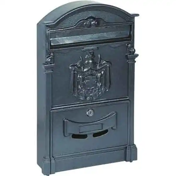 Beperkt Aanbod CASSETTA POSTALE IN ALLUMINIO ‘REALE‘ CARDINALE 255x85x405h cm - Colore nera