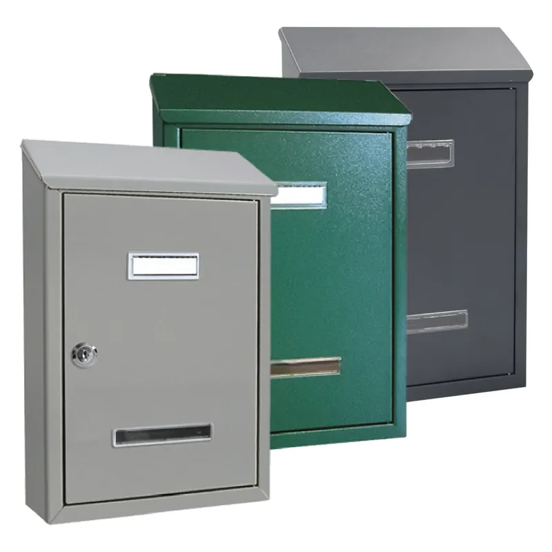 Betrouwbaar CASSETTA POSTALE PEONIA cm 24,5x7,5x H.36 - grigio antracite