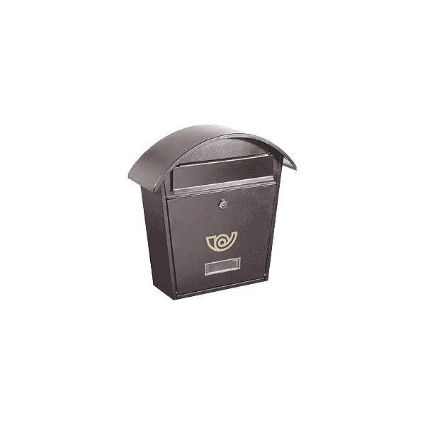 Gereduceerde Prijs CASSETTA POSTALE PORTA RIVISTA SERIE CHALET verniciata grigio ghisa