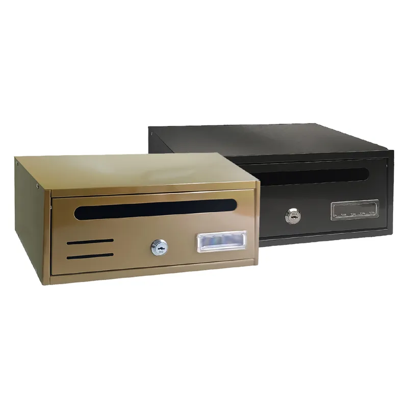 Hoge Kwaliteit CASSETTA POSTALE SINGOLA ORIZZONTALE 1 posti - antracite - cm. 30x17,5x H. 12