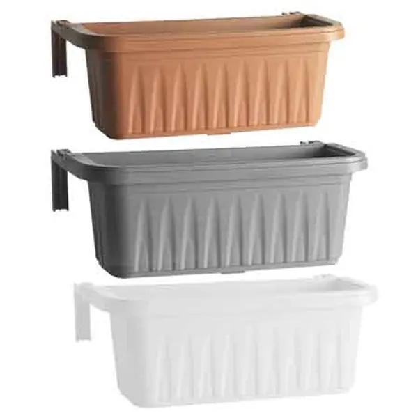 Actieprijs CASSETTA REGOLABILE ‘RONDINE‘ cm 50x20x18,5h - Col. Terracotta