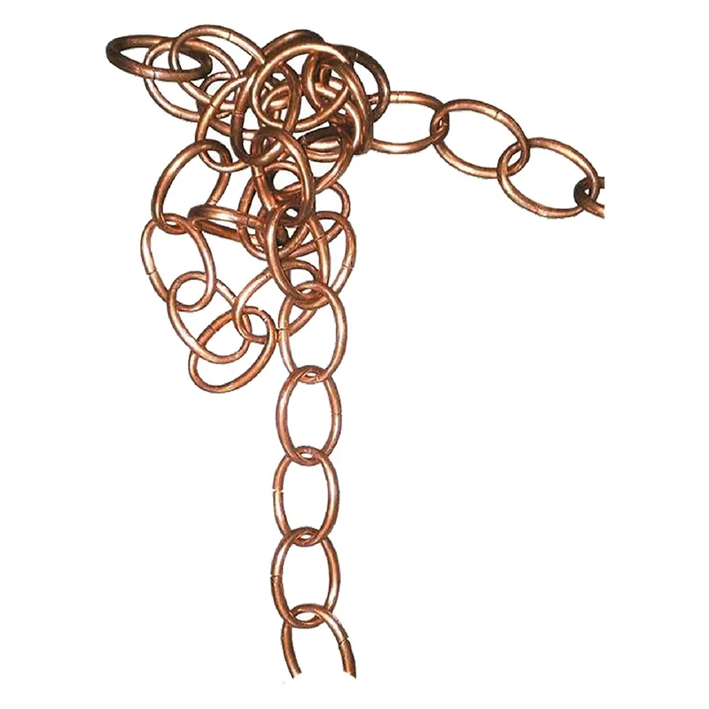 Hoge Kwaliteit CATENA ORNAMENTALE OVALE 30 mt - bronzata
