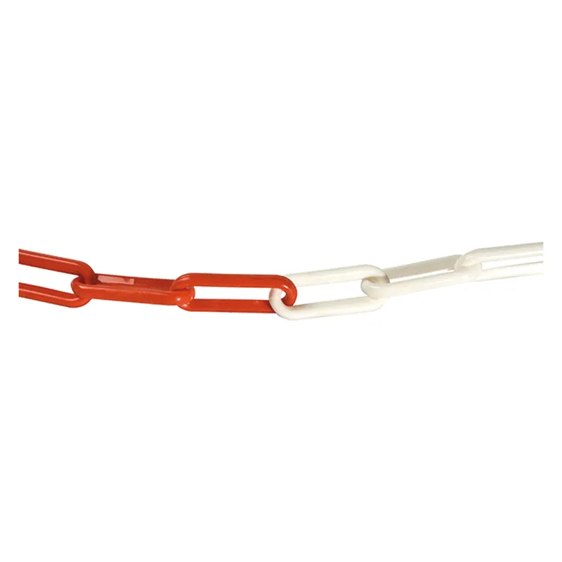 Shop Nu CATENA SEGNALETICA ACCIAIO BICOLORE bobina mt 30 bianco/rosso