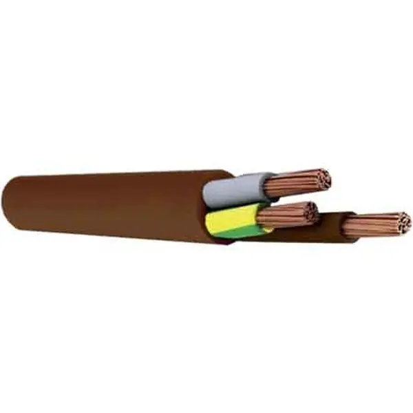 Actieprijs CAVO TRIPOLARE ‘MARRONE‘ Sezione 3x2,5 mm Q.TA 100