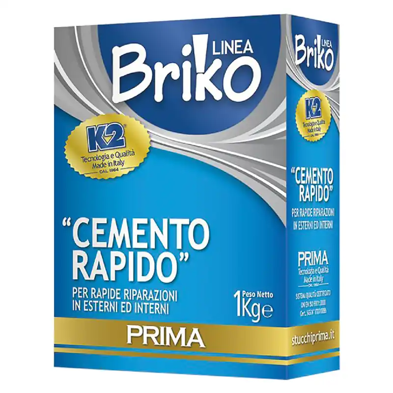 CEMENTO RAPIDO IN POLVERE BRIKO K2 Kg. 1 - scatola Q.TA 12 Goedkoop