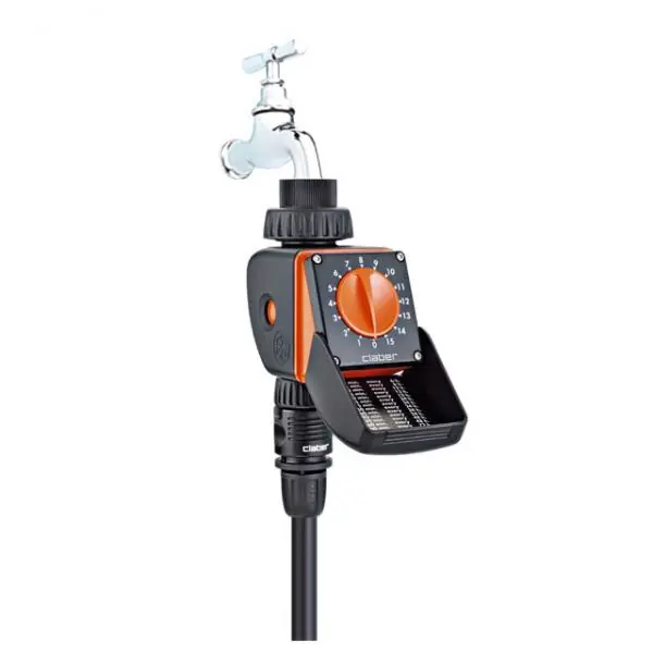 CENTRALINA PER IRRIGAZIONE DA RUBINETTO AQUAUNO LOGICA Art. 8422 - 15 programmi Merkproduct