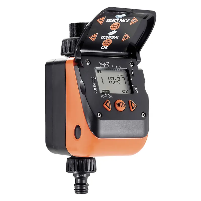 Aanbieding CENTRALINA PER IRRIGAZIONE DA RUBINETTO AQUAUNO VIDEO 6 PLUS Art. 8413 - 6 programmi al giorno