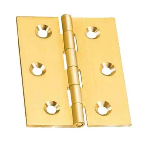 Bestel Nu CERNIERA FRESATA PIANA 70x55 mm - Bronzato Q.TA 24