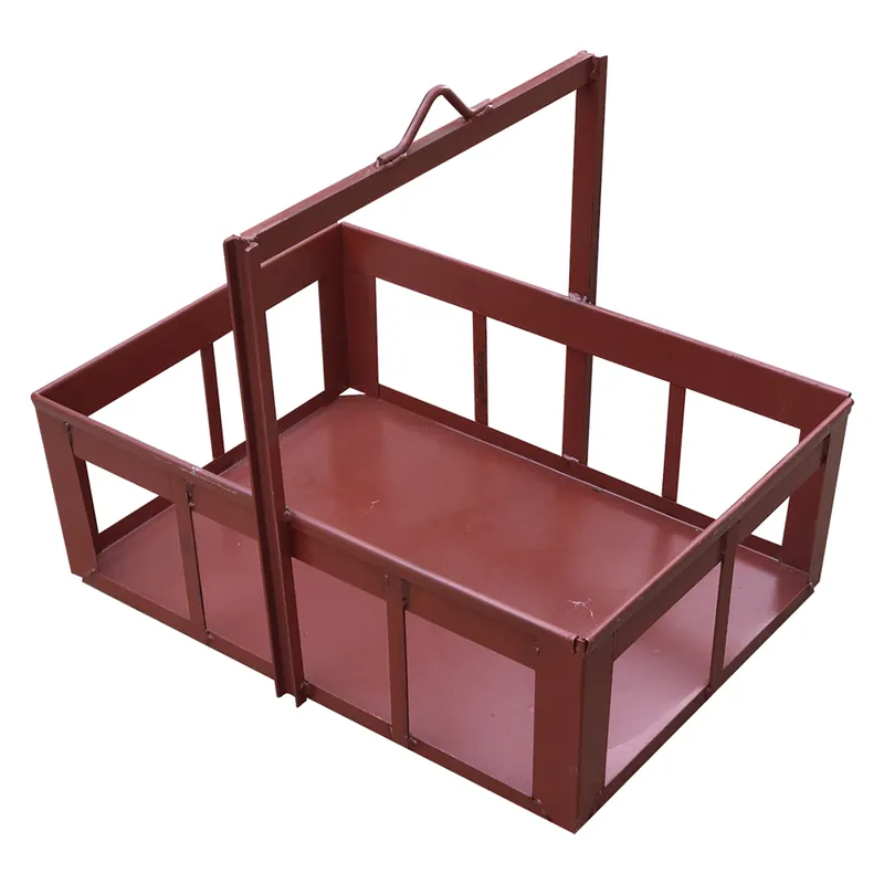 Betrouwbaar CESTA PORTAMATTONI 50x50xH25x H. tot.62 manico fisso