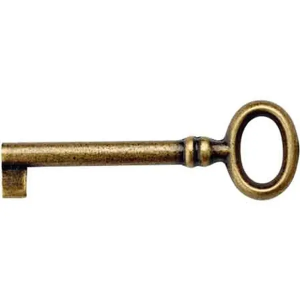 CHIAVE PER MOBILI ‘33718‘ 24x69 mm - Ottone antico Voordeelprijs