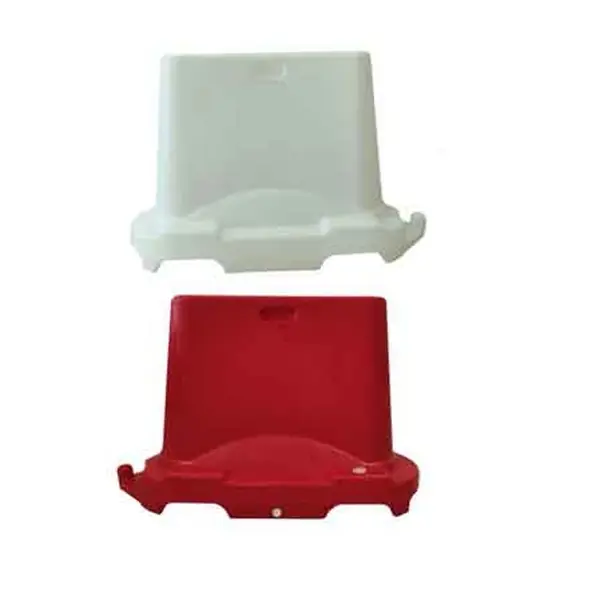 Lage Kosten BARRIERA STRADALE IMPILABILE cm 100x40x70h - Colore Rosso