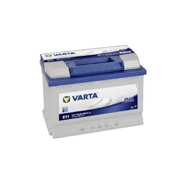 Aanbieding BATTERIA PER AUTO ‘BLUE DYNAMIC‘ VARTA 74Ah DX - spunto 680A - mm 278x175x190h