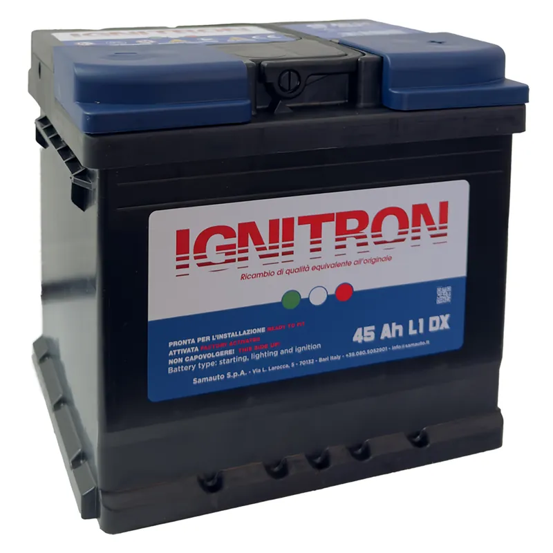 Speciale Aanbieding BATTERIA PER AUTO IGNITRON TRADITIONAL 60 AH - mm 242 x 175 x 175