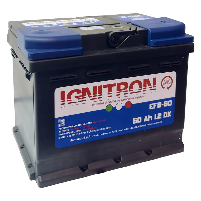 Speciale Aanbieding BATTERIA PER AUTO START & STOP IGNITRON EFB 80 AH - mm 315 x 175 x 190