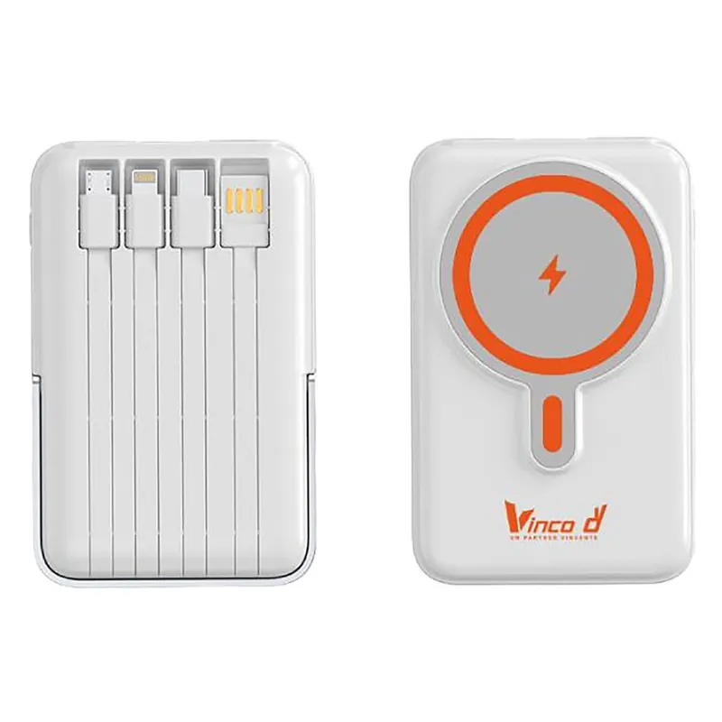 BATTERIA PORTATILE POWER BANK WIRELESS CHARGE 10000 mAh Seizoensaanbieding