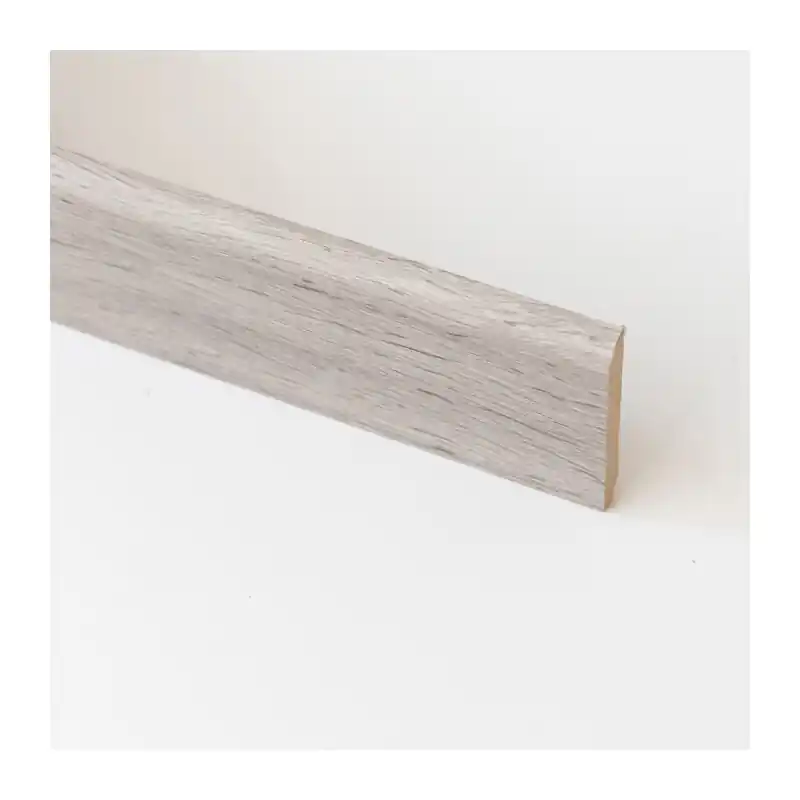 BATTISCOPA 70X10 MM MDF 240 CM ROVERE GRIGIO Q.TA 10 Direct Verzonden