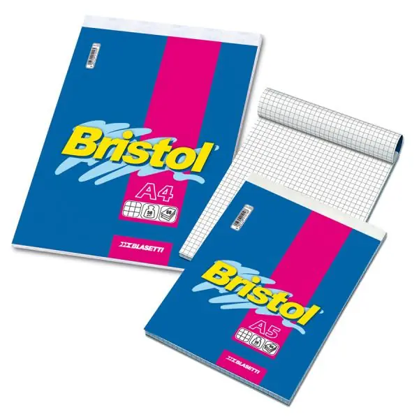 Aanbieding BLOCCO NOTE BRISTOL formato A5 - 60 fogli