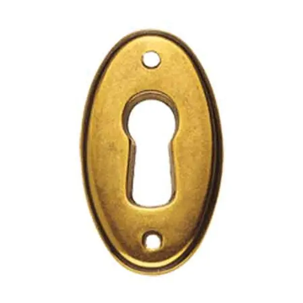 BOCCHETTA PER MOBILI ‘30625‘ 22x37 mm - Ottone antico Beperkt Aanbod