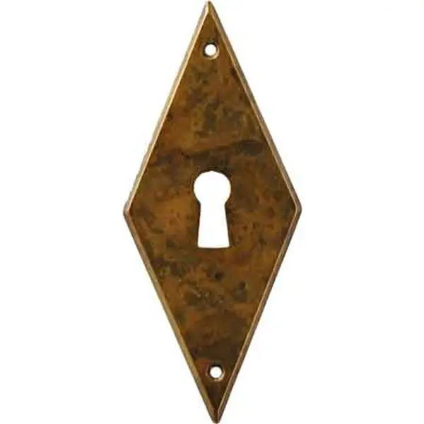 BOCCHETTA PER MOBILI ‘8044/8039‘ VERTICALE 35x85 mm - Patinato antico Nu Kopen