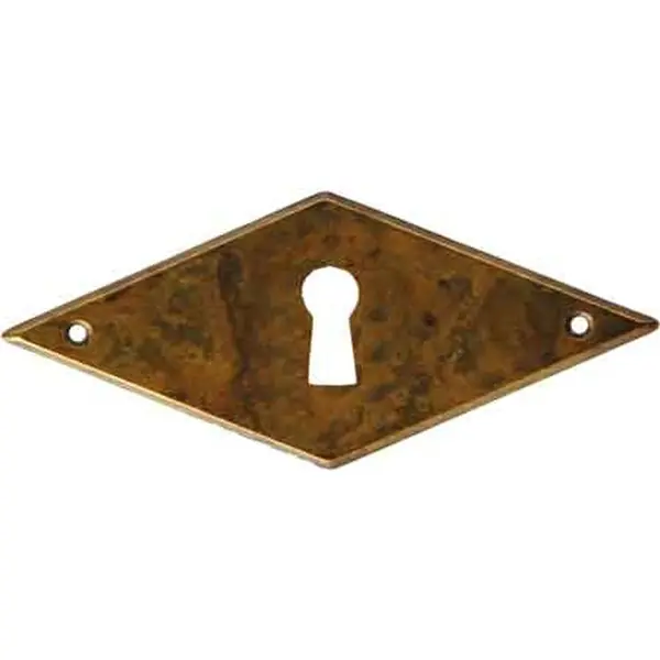 BOCCHETTA PER MOBILI ‘8046‘ ORIZZONTALE 55x28 mm - Patinato antico Hoge Kwaliteit