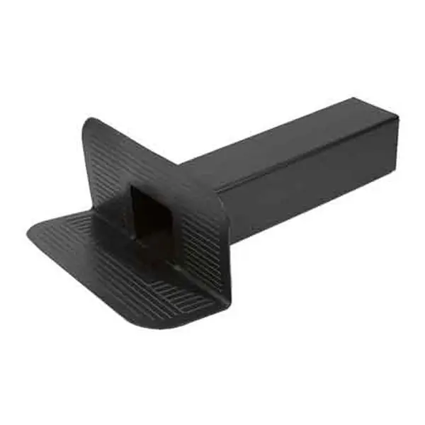 BOCCHETTONE DI SCARICO ANGOLARE QUADRO mm 100x100x410h Koop Online