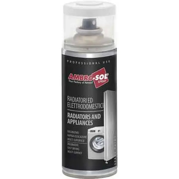 Koop Online BOMBOLETTA SPRAY ACRILICO ELETTRODOMESTICI AMBROSOL 400 ml - Bianco Q.TA 6