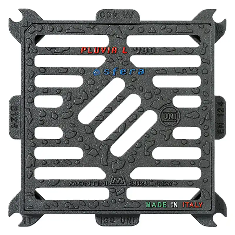 CADITOIA IN GHISA PLUVIA LIGHT PLUVIA LIGHT - 30 x 30 - Kg 5,3 Koop Vandaag