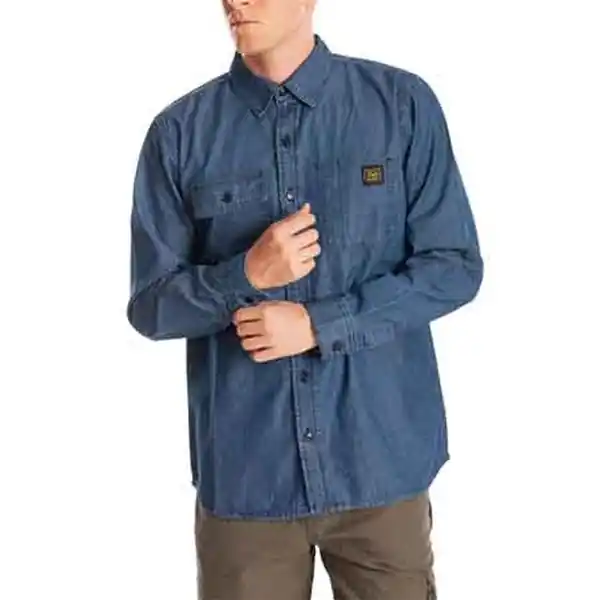 CAMICIA IN DENIM DA LAVORO ‘MATT RICA LEWIS Tg. M Lage Kosten