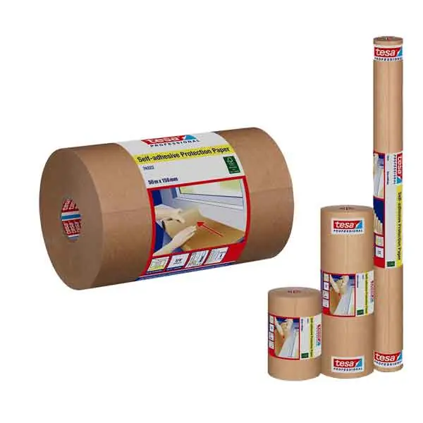 CARTA PROTETTIVA AUTOADESIVA ‘74922‘ TESA 300 mm x 50 mt Actieprijs