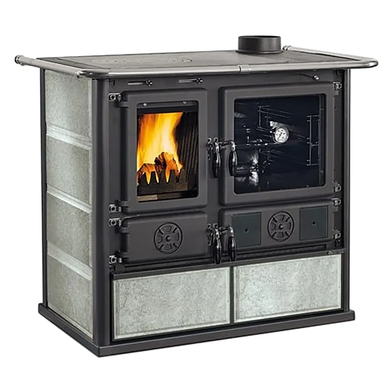 CUCINA A LEGNA ROSA 5.0 VST 8,8 kW - colore petra naturale Lage Prijs